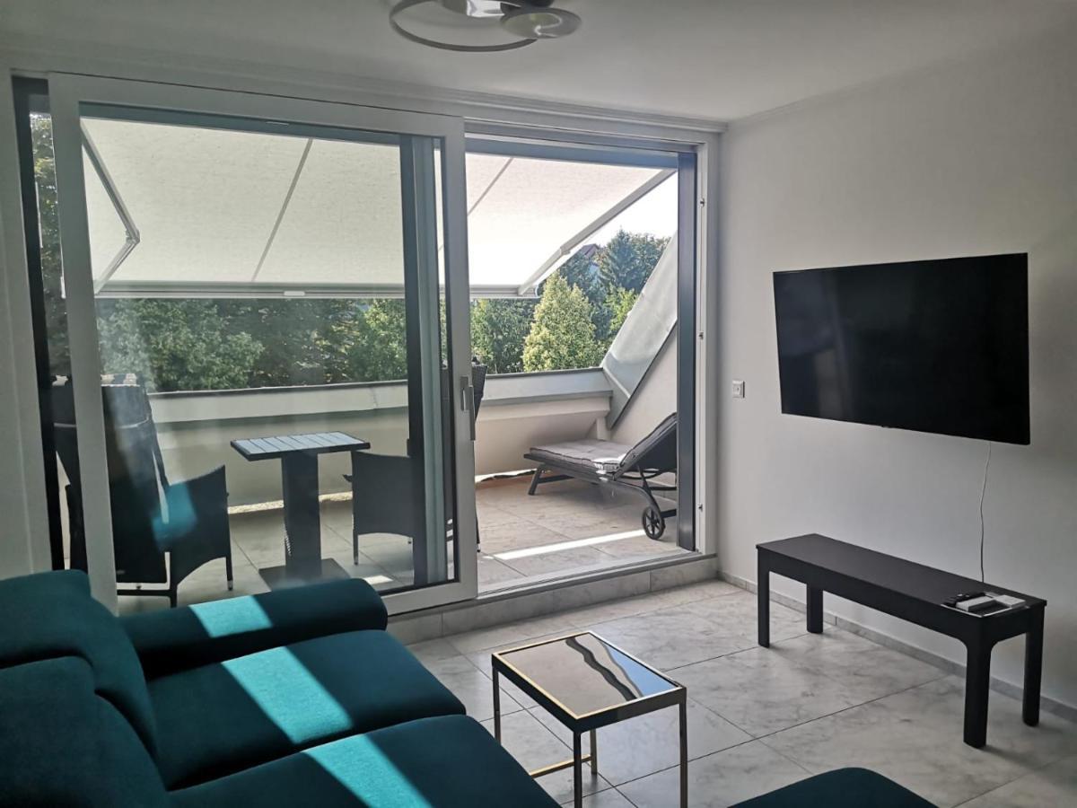 Lotusbluete Appartement In Heviz Mit Tiefgarage Und Panoramaterrasse Exterior foto